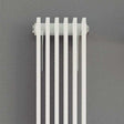 Ultraheat Tilbrook Single Designer Vertical Radiator, 2000mm High x 306mm Wide - White - TS2012W