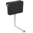Armitage Shanks Conceala 3 Cistern w Side Inlet and Pneumatic Dual Flush - Black - S332667 - TAP 'N' SHOWER