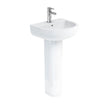 Britton Universal Full Pedestal - White Gloss - FP1032 - TAP 'N' SHOWER