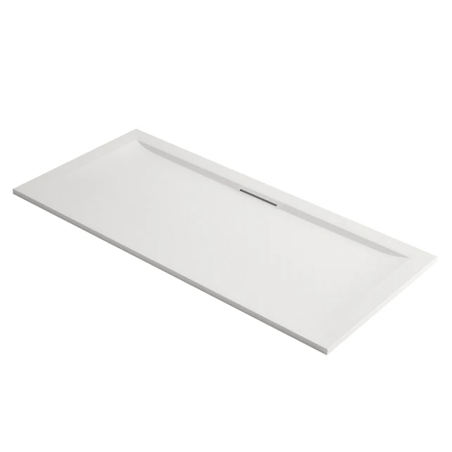 Mira 0 Upstands Rectangle Shower Tray 1600 x 800 - White - 1.1898.136.WH - TAP 'N' SHOWER