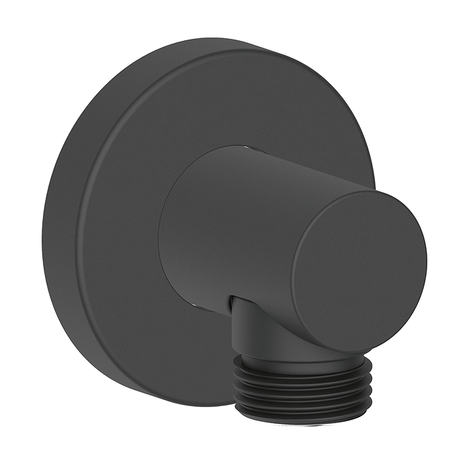 Duravit Universal Round Shower Wall Outlet - Matt Black - UV0630008046 - TAP 'N' SHOWER