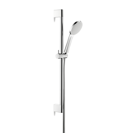 Duravit Universal 1 Spray Shower Slider Rail Kit - Chrome / White - UV0680001010 - TAP 'N' SHOWER