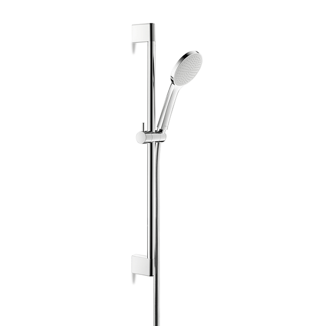 Duravit Universal 1 Spray Shower Slider Rail Kit - Chrome / White - UV0680001010 - TAP 'N' SHOWER