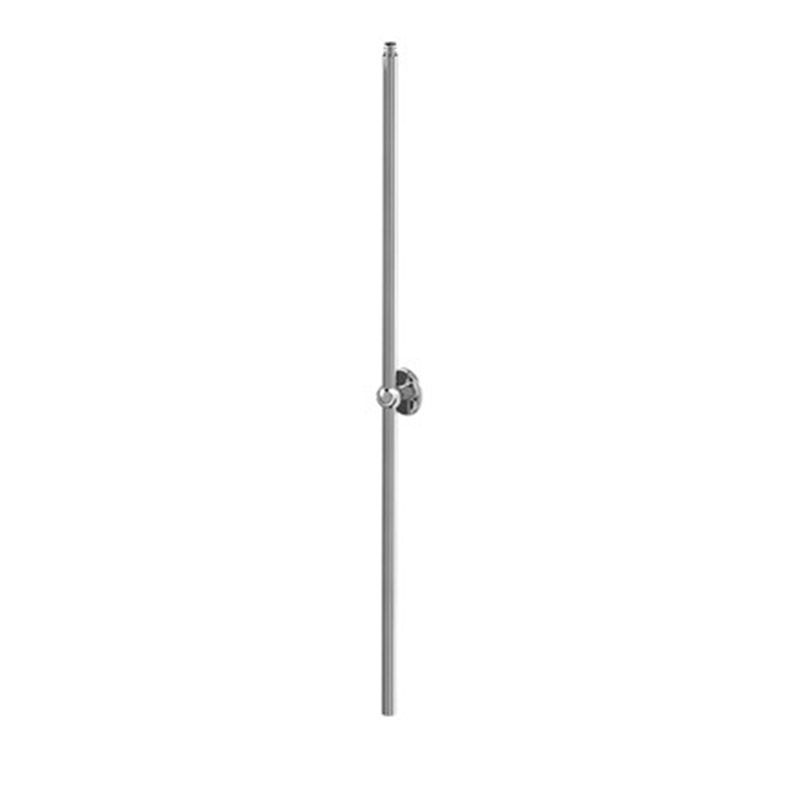 Burlington Chrome Vertical Riser - V21 - TAP 'N' SHOWER