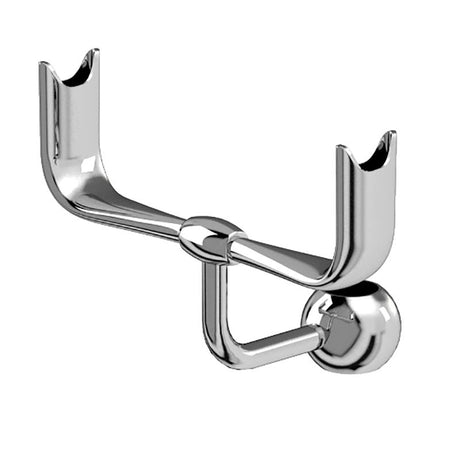 Burlington Chrome Cradle for Vertical Riser - V24 - TAP 'N' SHOWER