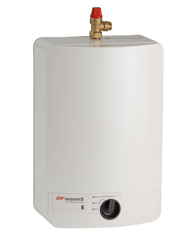 Zip Varipoint 2 Oversink Unvented 2.2kW 10L Water Heater - White - VP103 - TAP 'N' SHOWER
