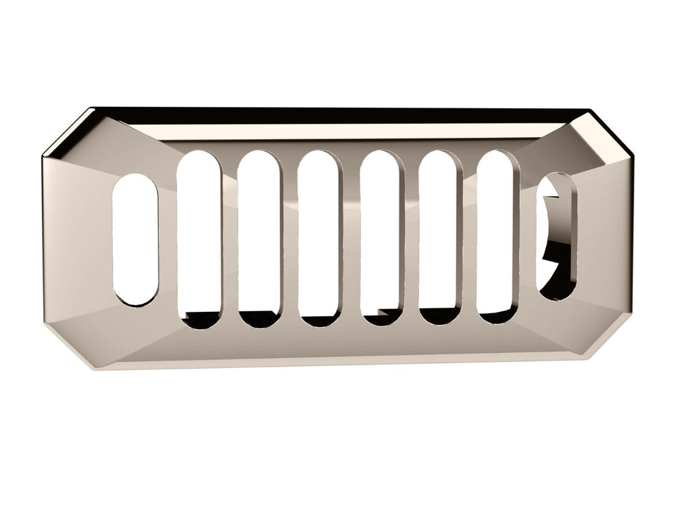 Launde Abbey Victrion Overflow Basin Grill 640mm - Nickel - TAP 'N' SHOWER