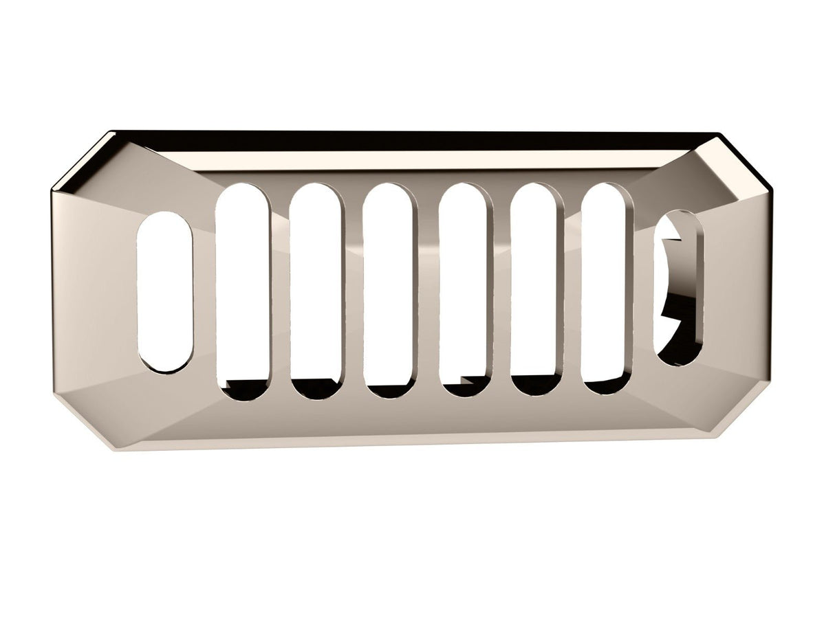 Launde Abbey Victrion Overflow Basin Grill 640mm - Nickel - TAP 'N' SHOWER