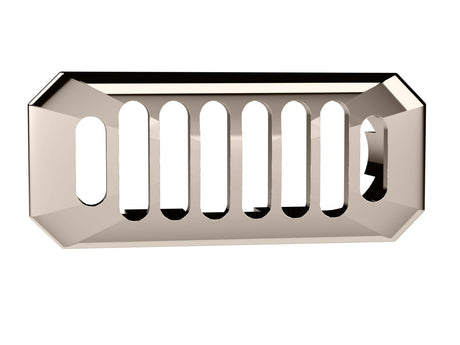 Launde Abbey Victrion Overflow Basin Grill 640mm - Nickel - TAP 'N' SHOWER