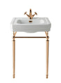 Launde Abbey Victrion Ornate Basin Stand 640 - Copper - TAP 'N' SHOWER