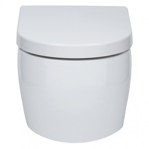 Frontline Aquaceramica Italia Emme Soft Close Toilet Seat - White - BIQR5SEAT - TAP 'N' SHOWER
