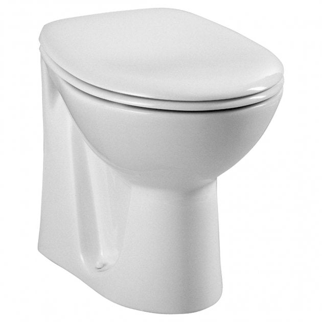 Vitra Layton Back to Wall WC Pan Only 355mm - White - 6875L003 - 0075 - TAP 'N' SHOWER