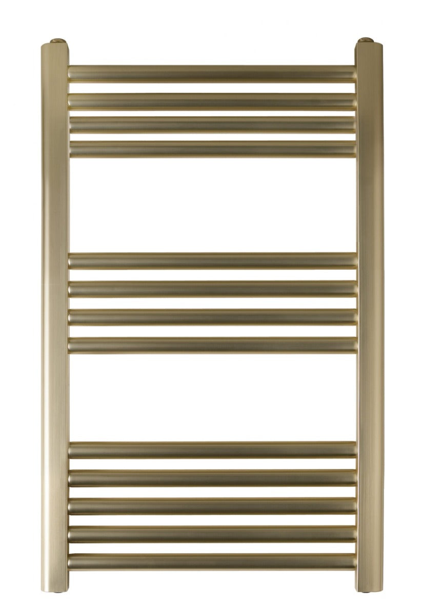 JTP VOS Radiator 800mm High X 500mm Wide - Brushed Brass - VOS800BBR