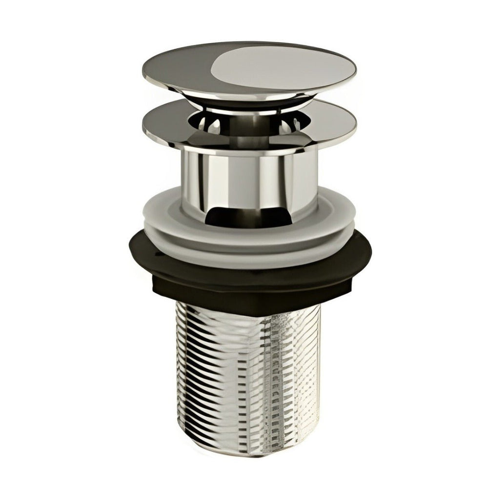 Burlington Click/Clack Basin Waste Slotted - Nickel - W11BNKL - TAP 'N' SHOWER