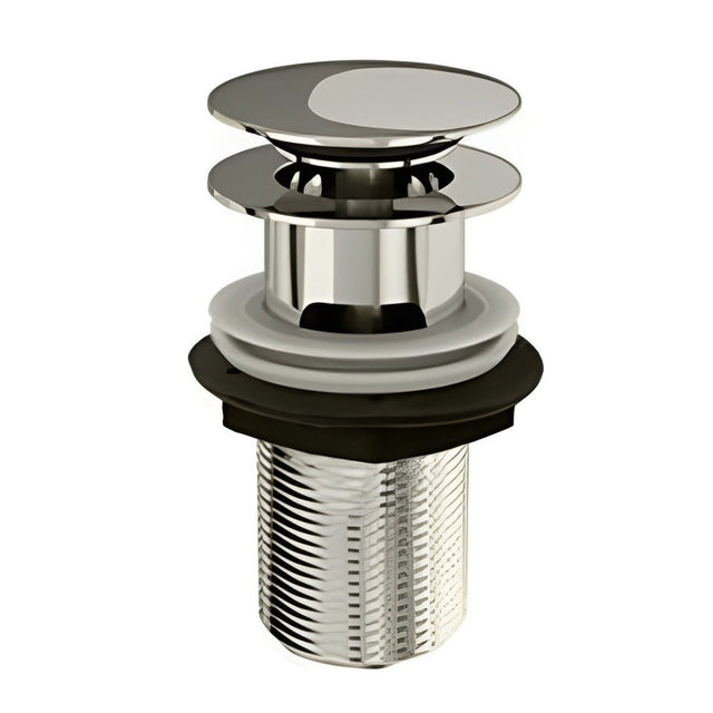 Burlington Click/Clack Basin Waste Slotted - Nickel - W11BNKL - TAP 'N' SHOWER