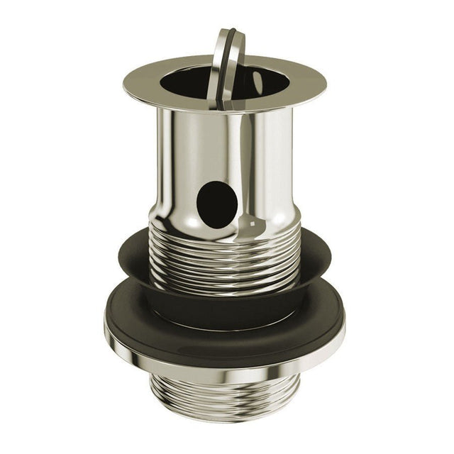 Burlington Slotted Flip Top Basin Waste - Nickel - W18NKL - TAP 'N' SHOWER