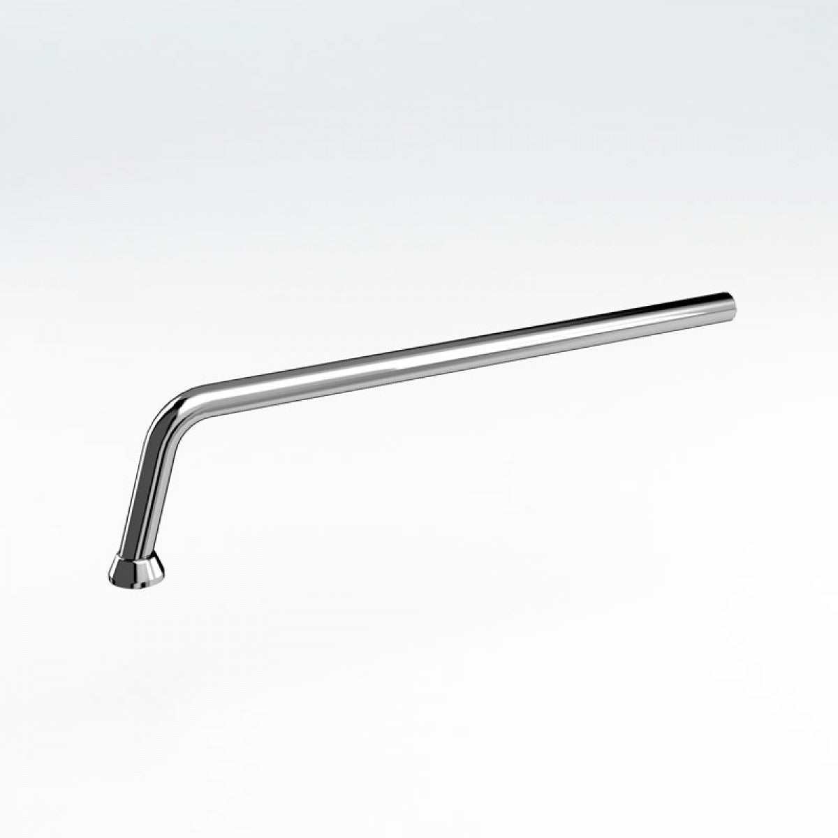 Burlington Chrome P Trap Connection Pipe for Bath - W21 - TAP 'N' SHOWER