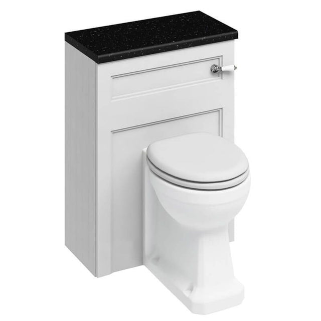Burlington Matt White WC Unit ONLY 600mm - W60W - TAP 'N' SHOWER