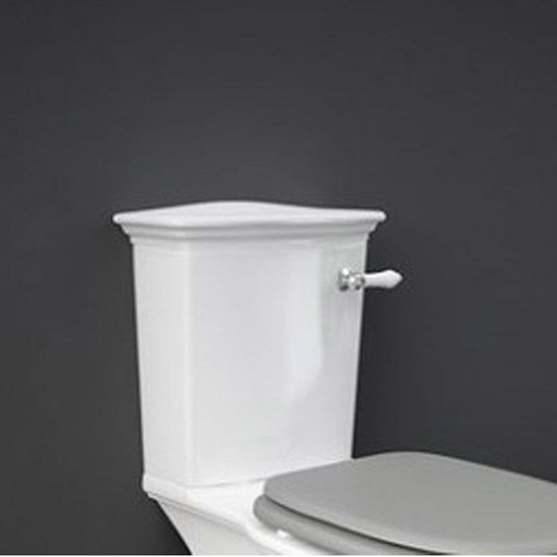 RAK Washington Close Coupled Cistern with Front flush Lever Handle - WT22AWHA - TAP 'N' SHOWER