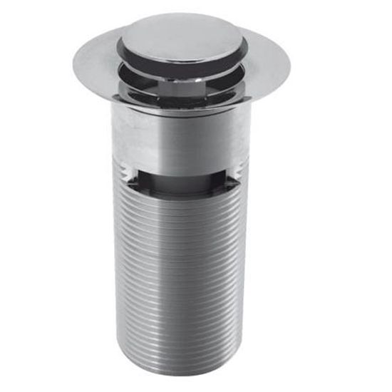 Tavistock Slotted Chrome Click Waste 100mm - WASTE9 - TAP 'N' SHOWER