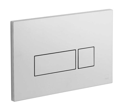 Vado Square Dual Flush Plate - Chrome - WG - 195 - SQ - CP - TAP 'N' SHOWER
