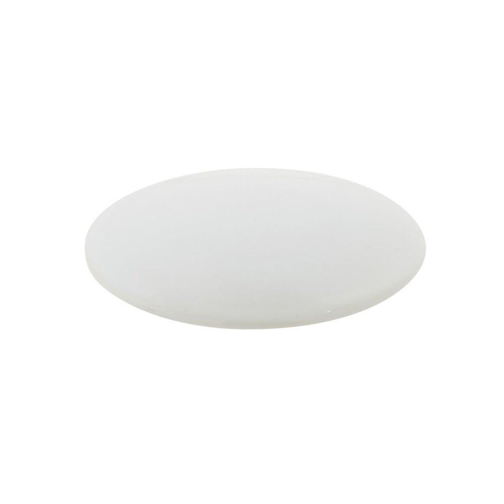 Vado Wastes & Fittings Round Universal Basin Waste Ceramic Clic - Clac Waste Cover Cap - White - WG - 395 - CAP/RO - WHT - TAP 'N' SHOWER