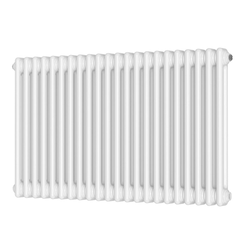 Scudo Column Horizontal Radiator 600 x 1010mm - White - COL - 2 - 60 - 101 - W - TAP 'N' SHOWER