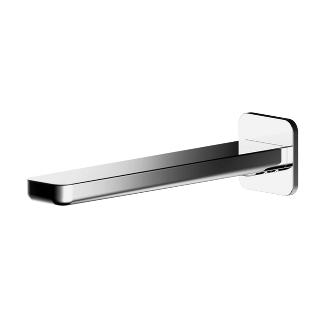 Nuie Windon Modern Wall Mounted Bath Spout - Chrome - WIN300