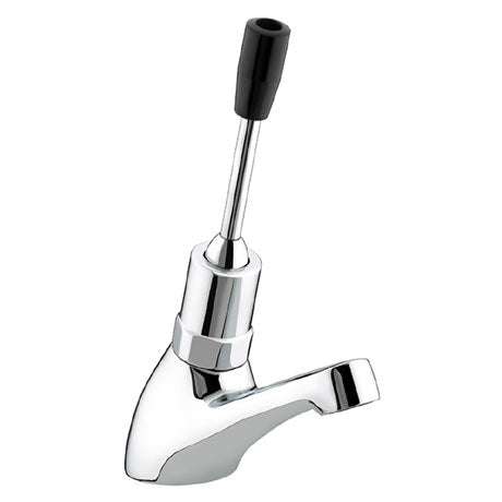 Bristan Non-Concussive Modern Joystick Basin Tap Single - Chrome - Z L