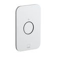 Vado Zone 1 Button 1 Outlet Vertical Concealed Stop Valve To Pair - Chrome - ZON - 143 - CP - TAP 'N' SHOWER
