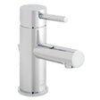 Vado Zoo 1 Taphole Mono Basin Mixer with chrome finish and pop-up waste