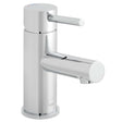 Vado Zoo single taphole mono basin mixer tap with Ecoturn technology chrome