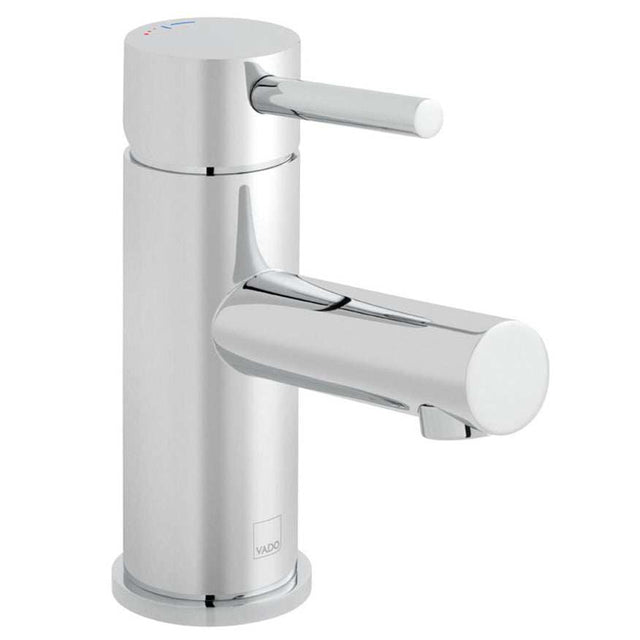 Vado Zoo single taphole mono basin mixer tap with Ecoturn technology chrome