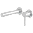Vado Zoo 2 Hole Wall Mounted single lever basin mixer tap in polished chrome