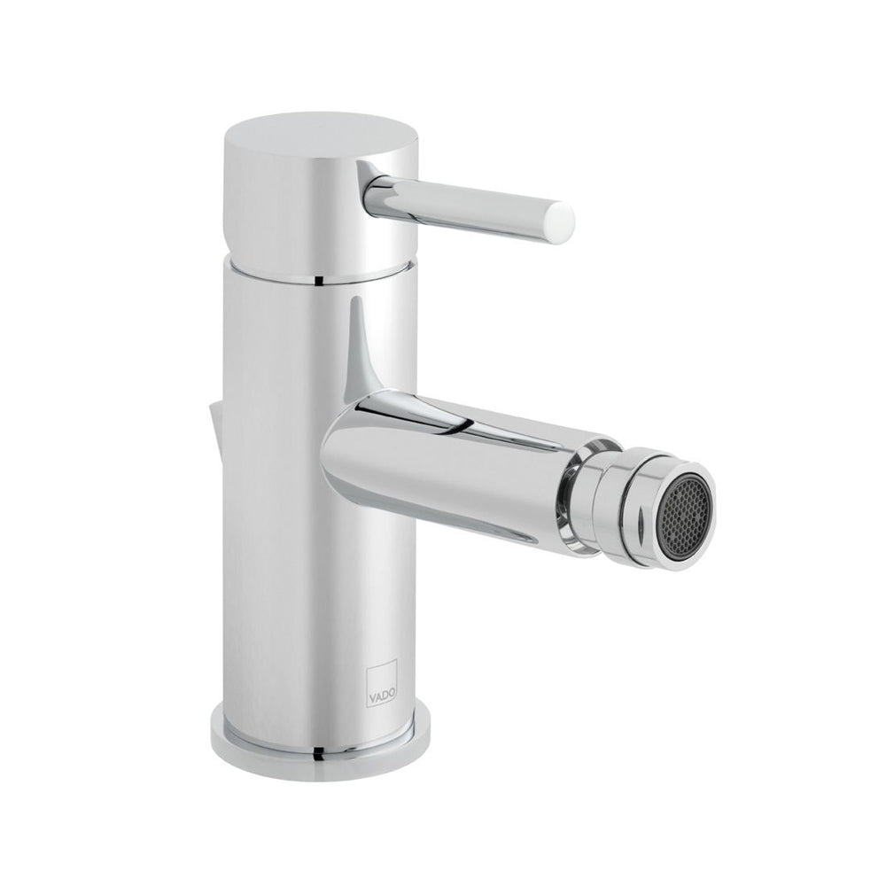 Vado Zoo Mono Bidet Mixer with A Pop Up Basin Waste - Polished Chrome - ZOO - 110 - C/P - TAP 'N' SHOWER