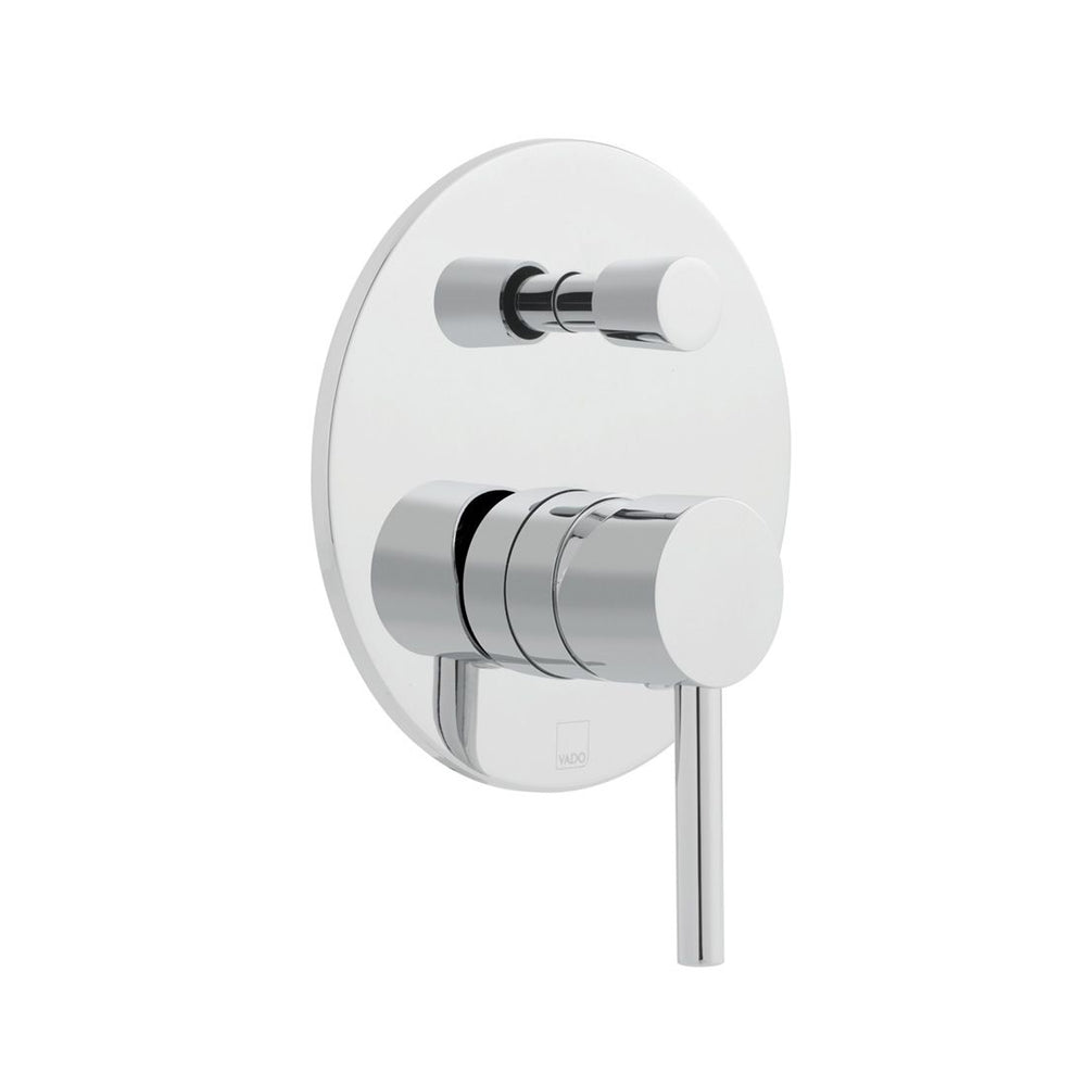 Vado Zoo 2 Outlet Manual Shower Valve with Diverter - Polished Chrome - ZOO - 147A/RO - C/P - TAP 'N' SHOWER