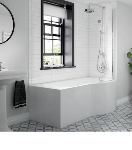 BC Designs Single Ended Bath - TAP 'N' SHOWER
