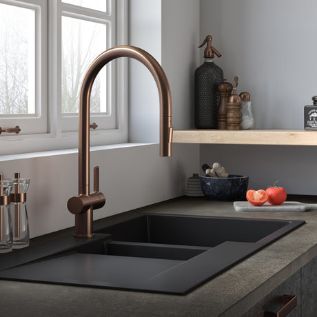 Bronze and Brass Kitchen Taps - TAP 'N' SHOWER