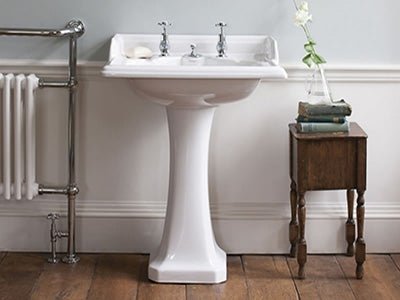 Burlington Full Pedestal Basins - TAP 'N' SHOWER