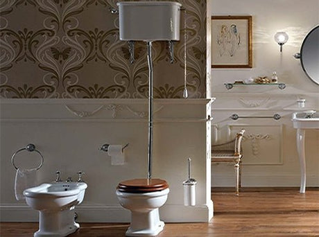 Burlington High level WC Pans - TAP 'N' SHOWER