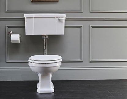 Burlington Low Level WC Pans - TAP 'N' SHOWER