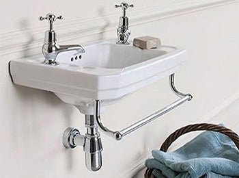 Burlington Wall Hung Basins - TAP 'N' SHOWER