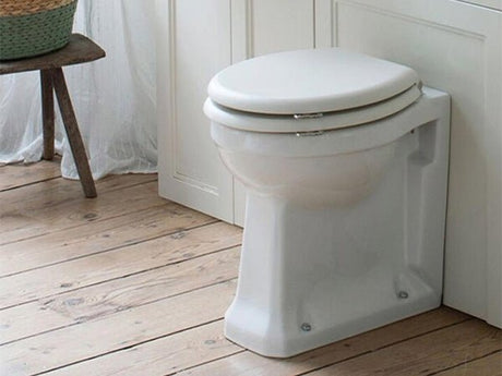Burlington Back To Wall WC Pans - TAP 'N' SHOWER