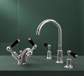 Grosvenor Lever Black Edition - TAP 'N' SHOWER