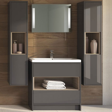Hudson Reed Coast Grey Range - TAP 'N' SHOWER