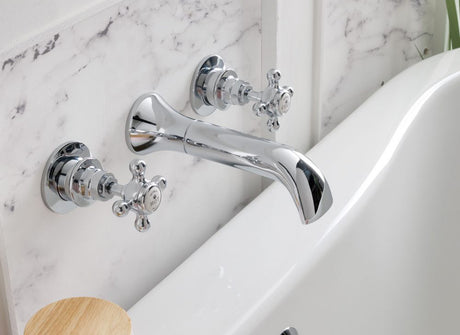Launde Abbey Bathroom Taps - TAP 'N' SHOWER