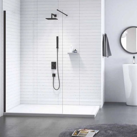 Merlyn Black Walk-In Enclosures - TAP 'N' SHOWER