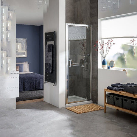 Oakham Pivot Doors - TAP 'N' SHOWER