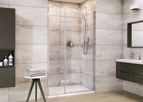 Roman Inline Shower Doors - TAP 'N' SHOWER