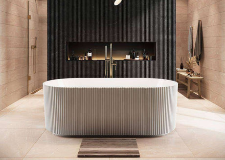 Scudo Back To Wall Baths - TAP 'N' SHOWER